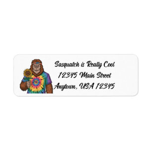 Hippie Sasquatch Etiket