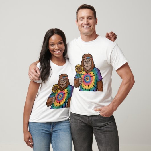 Hippie Sasquatch T-shirt (Unisex)