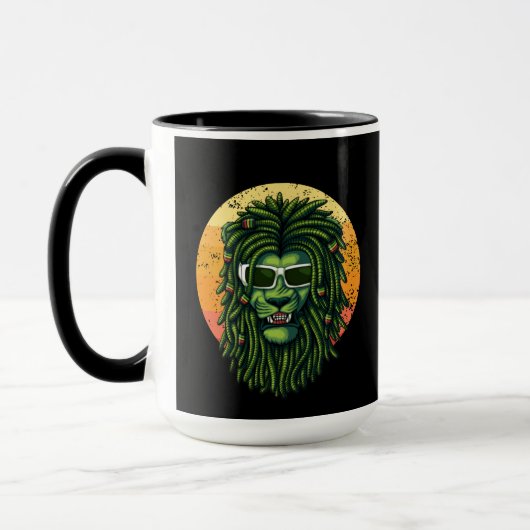 Hippie Schattige Leeuw Koning Mok (Links)