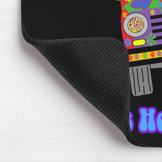 Hippie School Bus Muismat (Hoek)