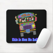 Hippie School Bus Muismat (Met muis)