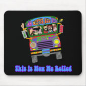 Hippie School Bus Muismat (Voorkant)