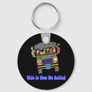 Hippie School Bus Sleutelhanger
