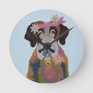 Hippie Sint-Bernard Ronde Klok