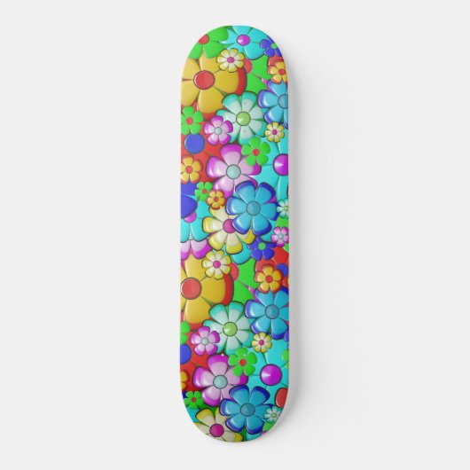 Hippie-skateboard Persoonlijk Skateboard (Voorkant)