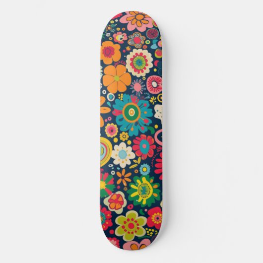 hippie-skateboard persoonlijk skateboard (Voorkant)