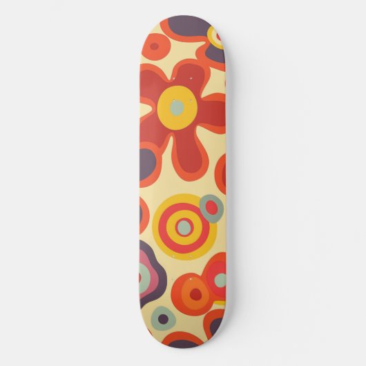 hippie-skateboard persoonlijk skateboard (Voorkant)