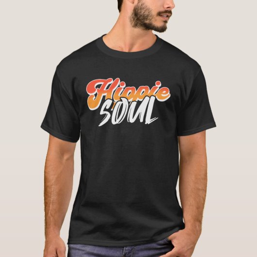 Hippie Soul   Hippie  3 T-shirt (Voorkant)