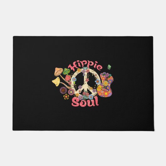 Hippie Soul sublimatie Deurmat (Voorkant)