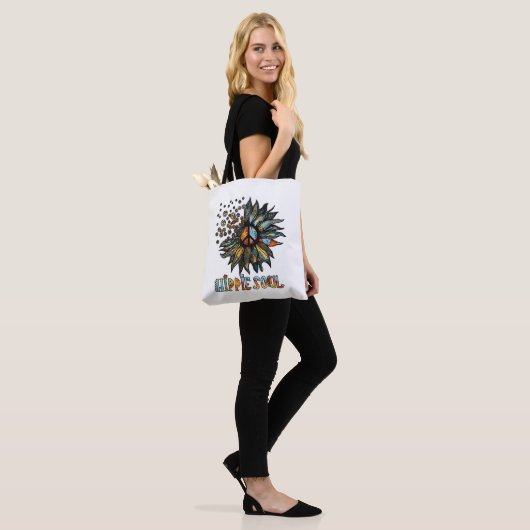 Hippie Soul Tote Bag (Op model)