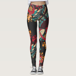 Hippie Soul Trip Zomer Paddestoel Leggings