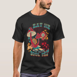 Hippie Soul Trip Zomer Paddestoel T-shirt