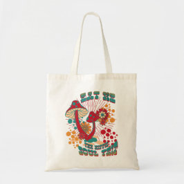 Hippie Soul Trip Zomer Paddestoel Tote Bag