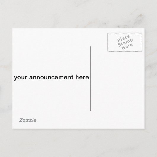 Hippie-stijl Peace and Love briefkaart (Achterkant)