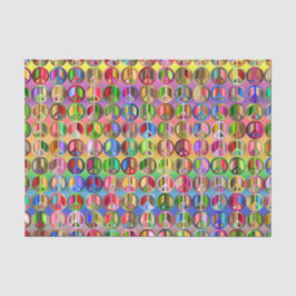 Hippie Stropdas-Dye Peace Gift-weefselpapier Tissuepapier