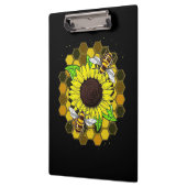 Hippie Sunflower Bees Klembord (Links)