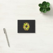 Hippie Sunflower Bees Post-it® Notes (Kantoor)