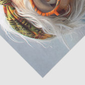 Hippie Surfin Grama Decoupage Tissuepapier (Detail)