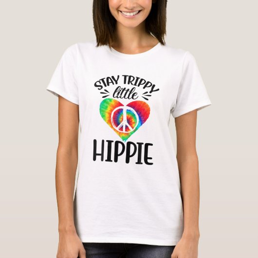 hippie t-shirt (Voorkant)