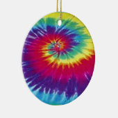 Hippie-t-shirt Keramisch Ornament (Rechts)