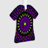 Hippie T-shirt ornament. Groovy baby. Ornament (voorkant)