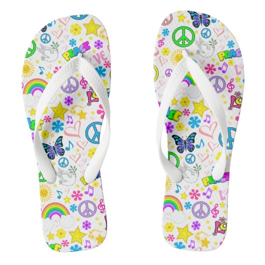Hippie Teenslippers (Voetbed)