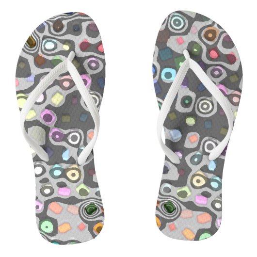 Hippie teenslippers (Voetbed)