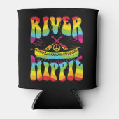 Hippie Tie Dye Canoe Blikjeskoeler (Voorkant)