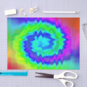 Hippie Tie Dye Gift-weefselpapier Tissuepapier (Craft)