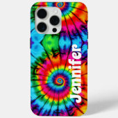 Hippie Tie Dye iPhone / iPad case (Achterkant)