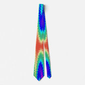 Hippie Tie Dye Necktie Stropdas (Voorkant)