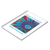 Hippie Tie Dye Notitieboek (Linkerzijde)