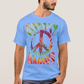 Hippie Tie Dye  Opa T-shirt