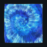 Hippie Tie Dye Pattern Waterverf Blue Modern Bandana<br><div class="desc">Hippie Tie Dye Pattern Waterverf Blue Modern</div>