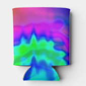 Hippie Tie Dye Persoonlijk Blikjeskoeler (Achterkant)