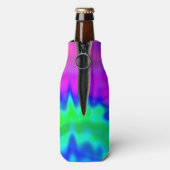 Hippie Tie Dye Persoonlijk Flesjeskoeler (Fles Achterkant)