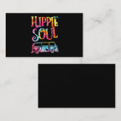 Hippie Tie Dye Van Hippie Soul Visitekaartje (Voorkant / Achterkant)