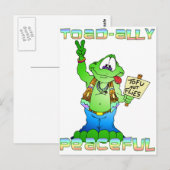 Hippie Toad Briefkaart (Voorkant / Achterkant)