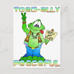Hippie Toad Briefkaart
