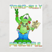 Hippie Toad Briefkaart (Voorkant)