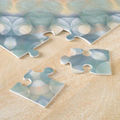 Hippie Trippy Eclectische Pastel Boho Groovy Manda Legpuzzel (Zijkant)