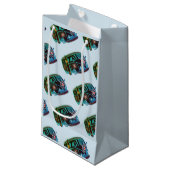 Hippie Van Art Geschenkzak op maat Klein Cadeauzakje (Voorkant Gekanteld)