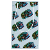 Hippie Van Art Geschenkzak op maat Klein Cadeauzakje (Voorkant)