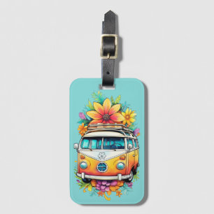 Hippie Van Bagagelabel