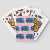 Hippie Van Classic Speelkaarten (Achterkant)