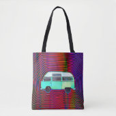 HIPPIE VAN COLORFUL TAS PURSE (Voorkant)