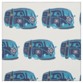 Hippie Van Custom Combed Cotton (56-inch breedte) Stof (Swatch)