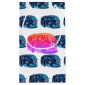 Hippie Van Custom Gift Bag - Klein, Glossy Klein Cadeauzakje (Achterkant)