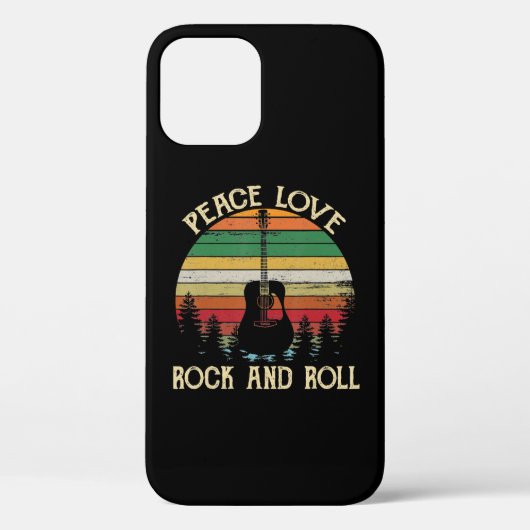 Hippie Van Flower Bus Peace Love Case-Mate iPhone Case (Achterkant)