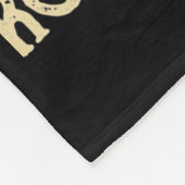  Hippie Van Flower Bus Peace Love Fleece Deken (Hoek)